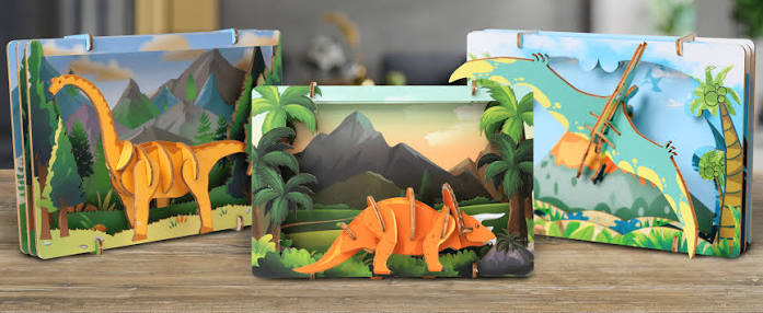 Desk Dino Trio