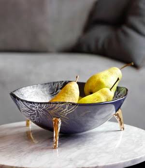 Footed Fruit Bowl