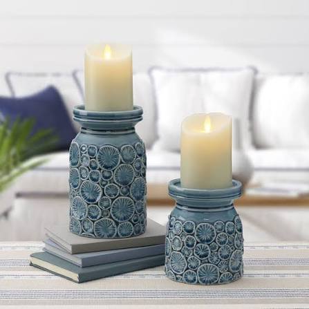Pillar Candle Holder (Pair)