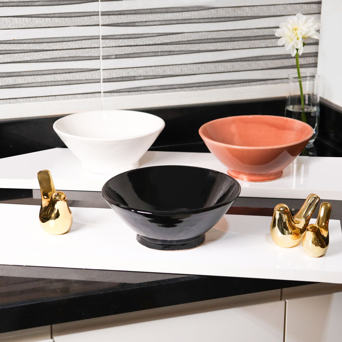 Leaf-Pressed Salad Bowl