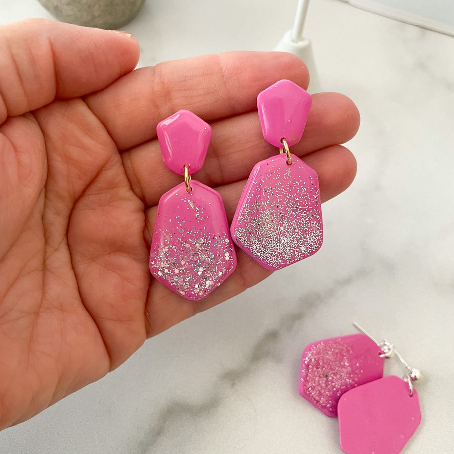 Terrazzo Arch Earrings