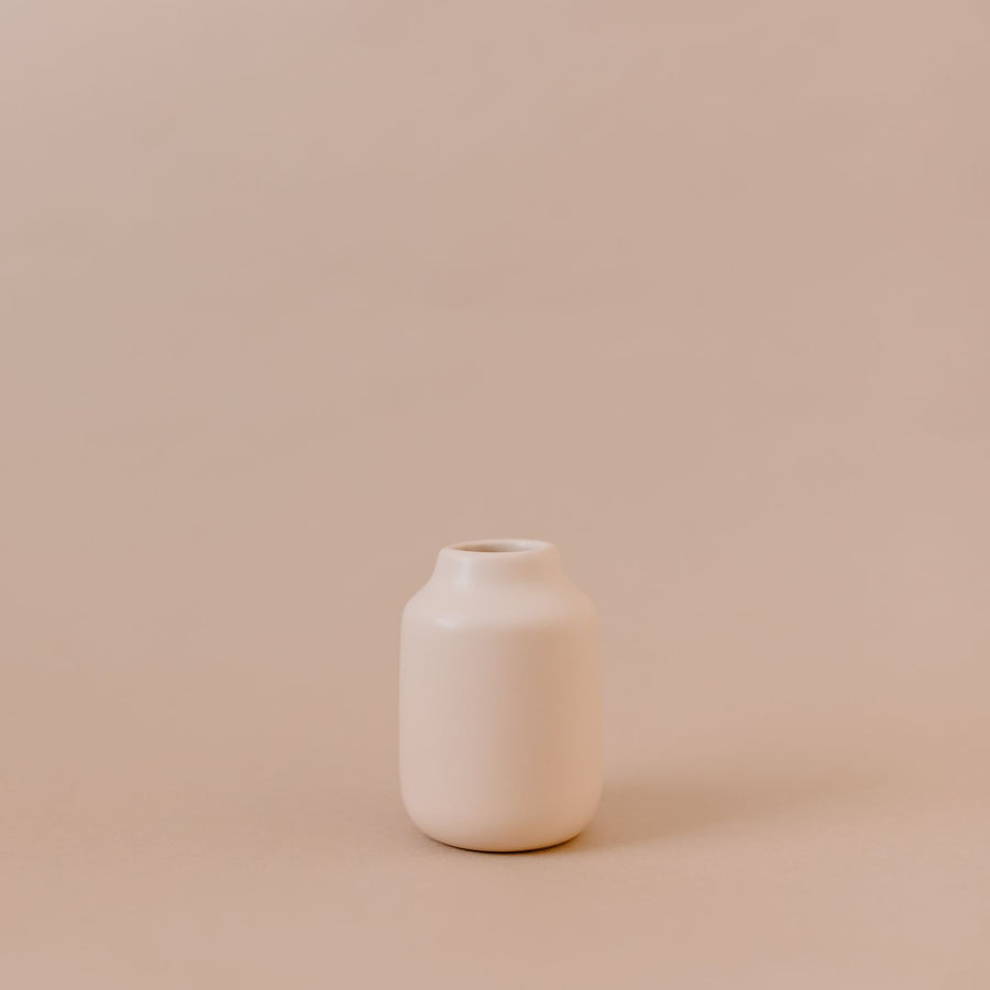 Tall Floor Vase in Raw Clay
